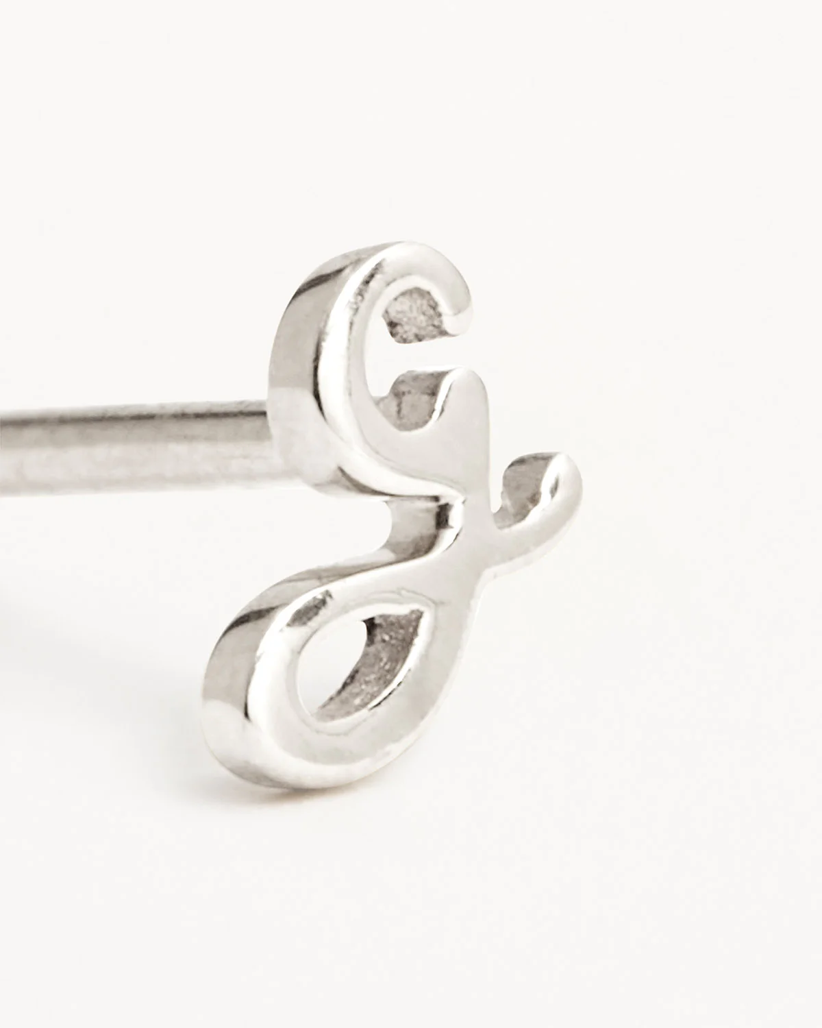 Sterling Silver Love Letter Earring - Image 23