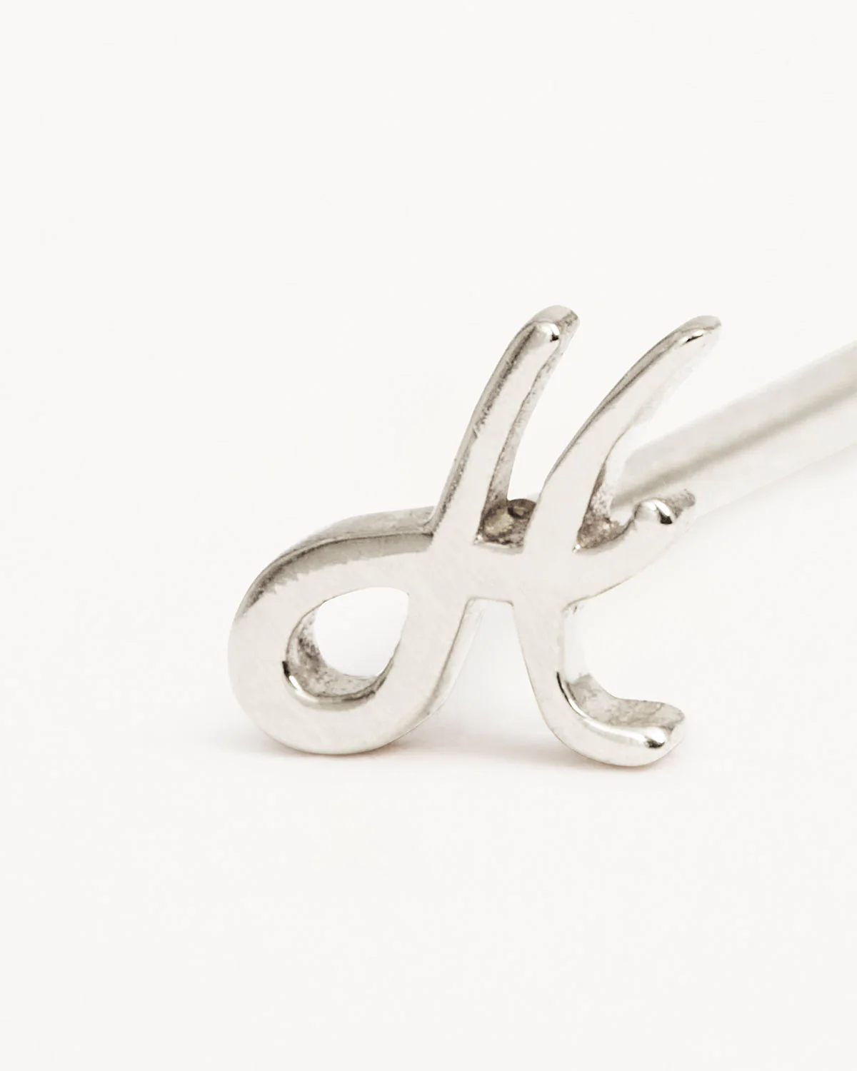 Sterling Silver Love Letter Earring - Image 26