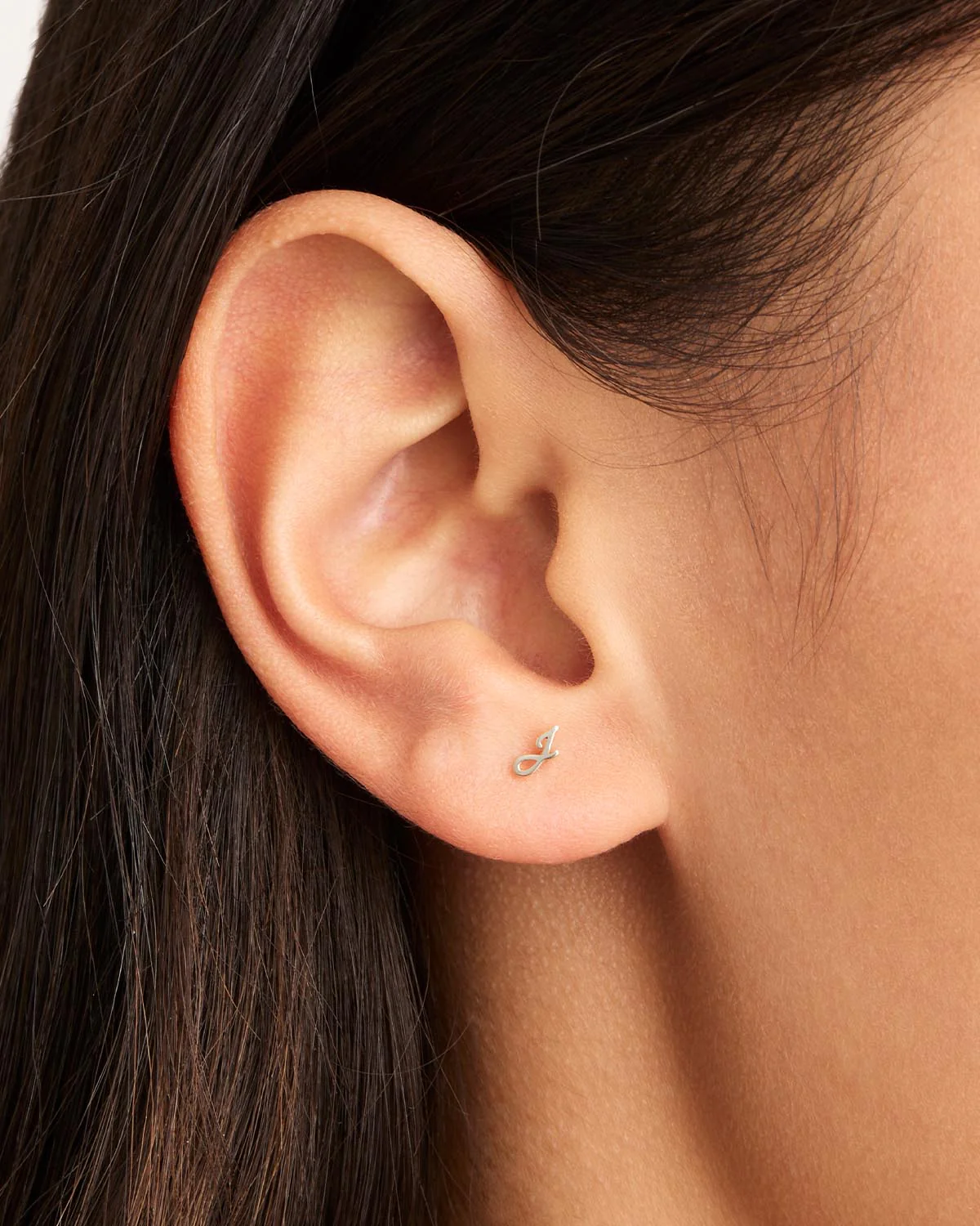 Sterling Silver Love Letter Earring - Image 31
