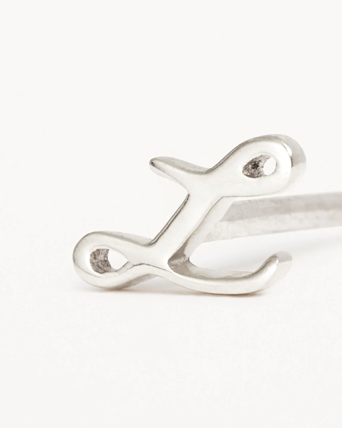 Sterling Silver Love Letter Earring - Image 38