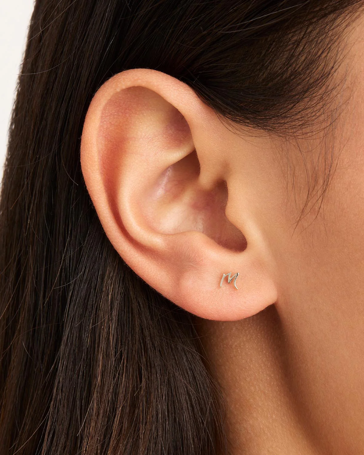 Sterling Silver Love Letter Earring - Image 40
