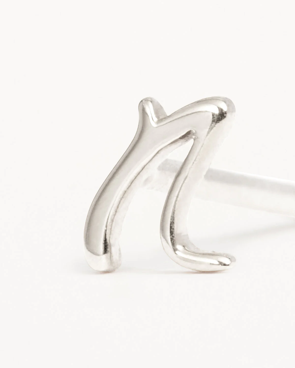 Sterling Silver Love Letter Earring - Image 44
