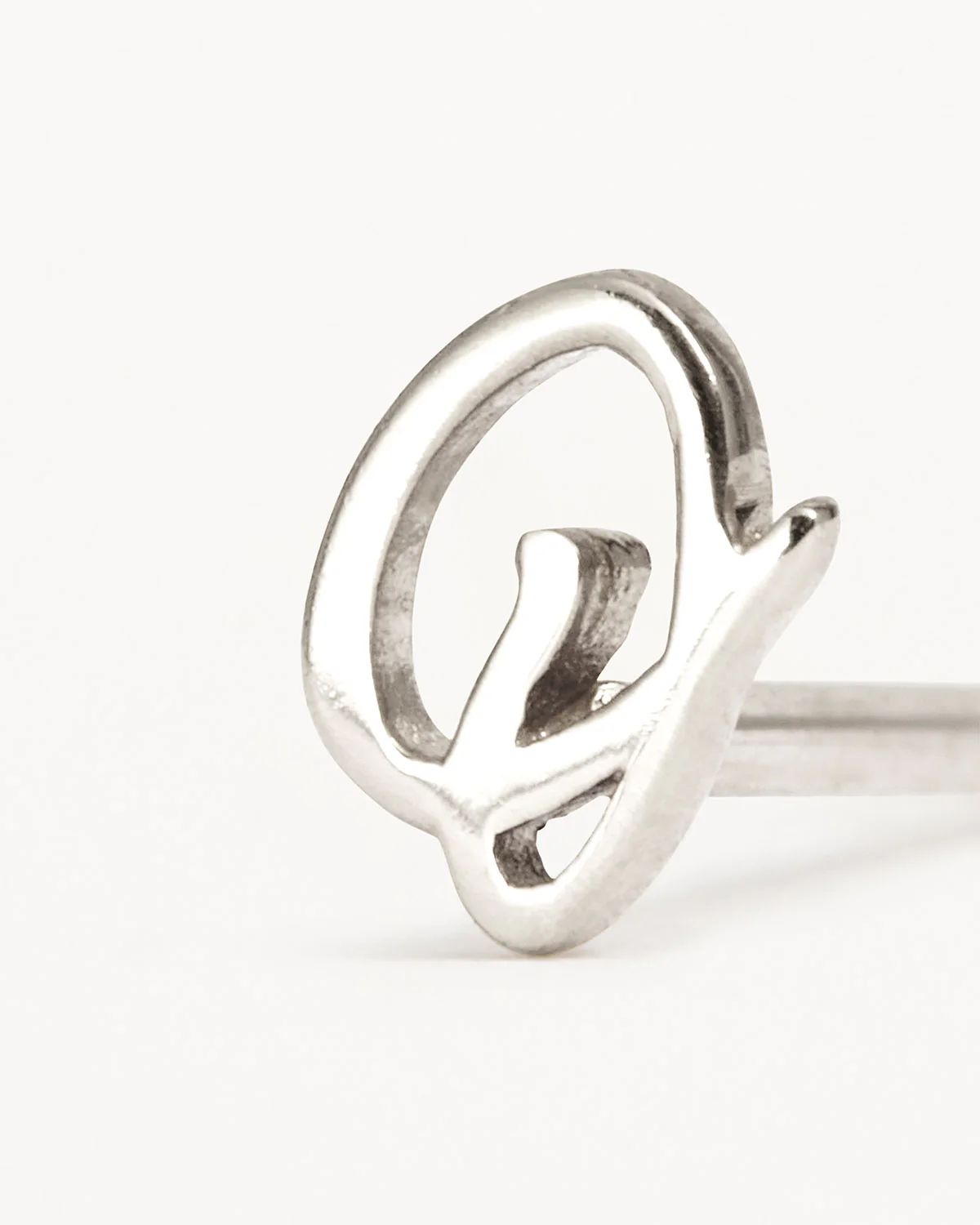 Sterling Silver Love Letter Earring - Image 47