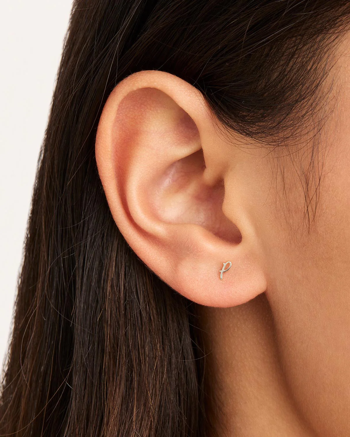 Sterling Silver Love Letter Earring - Image 49