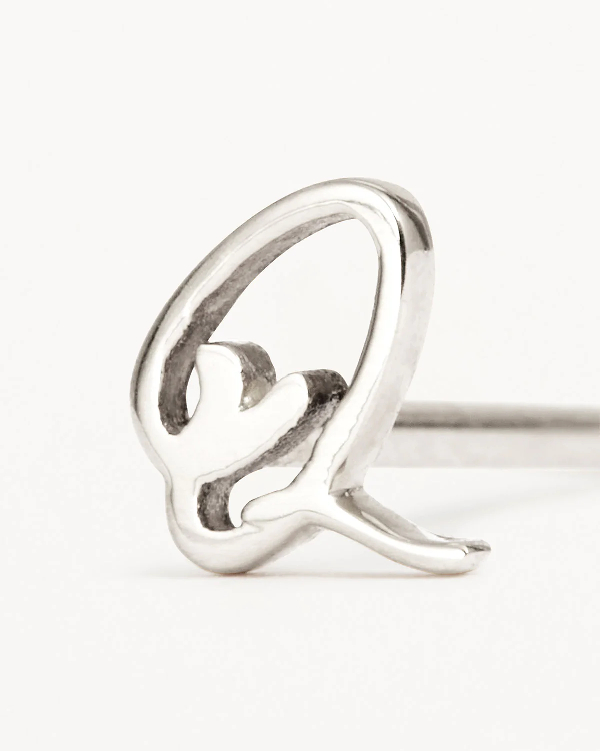 Sterling Silver Love Letter Earring - Image 53