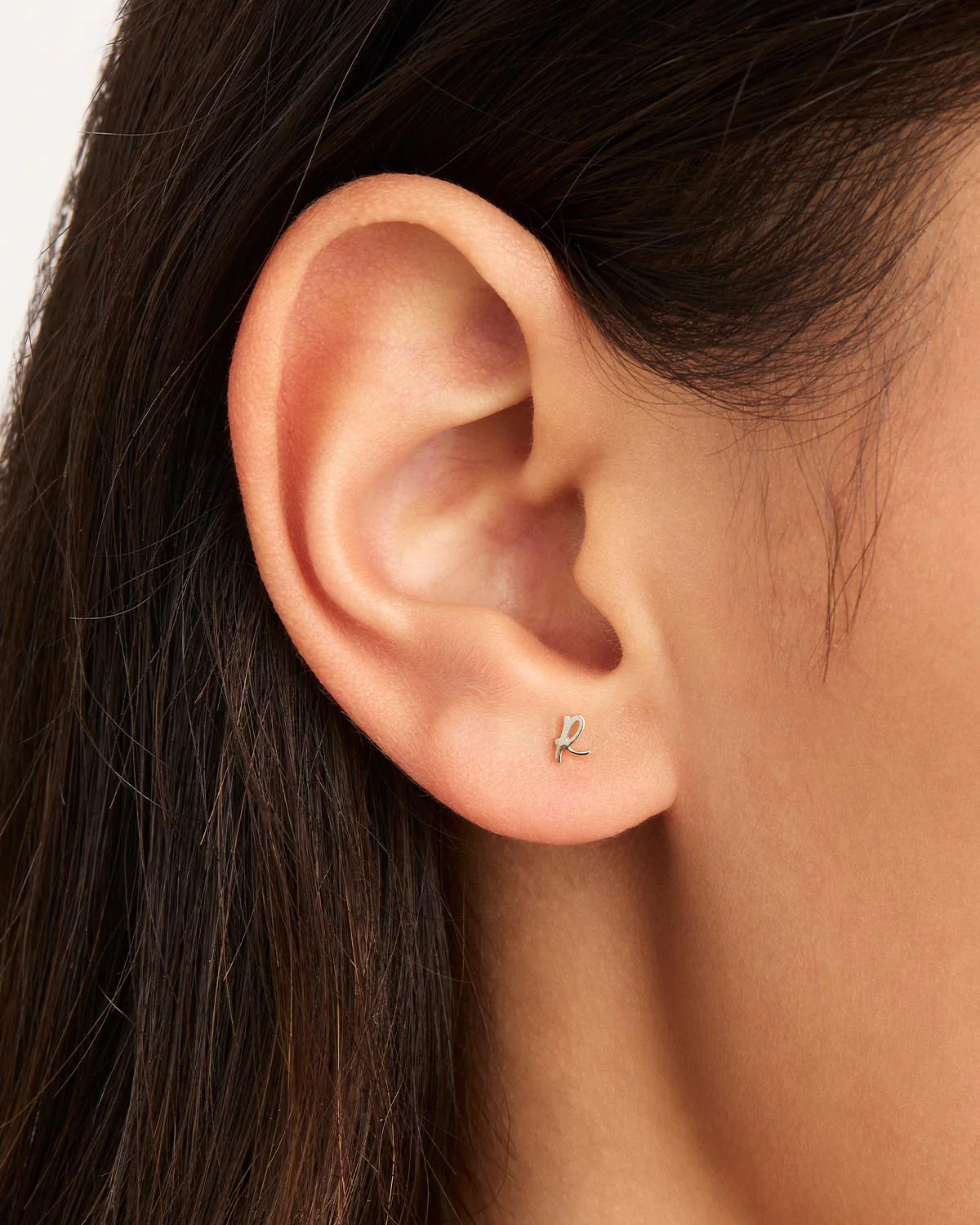 Sterling Silver Love Letter Earring - Image 55