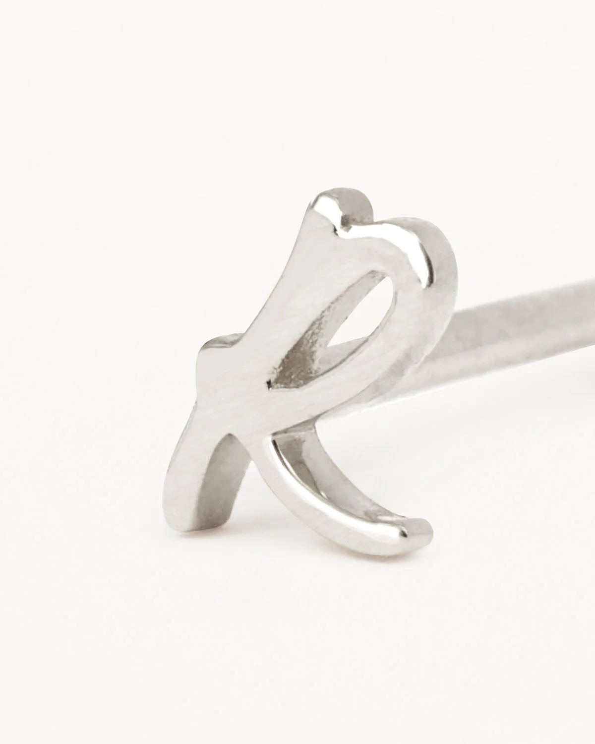 Sterling Silver Love Letter Earring - Image 56