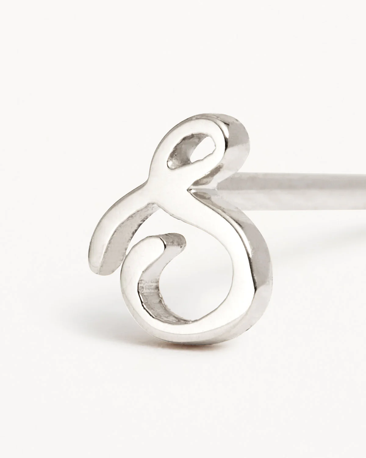 Sterling Silver Love Letter Earring - Image 59