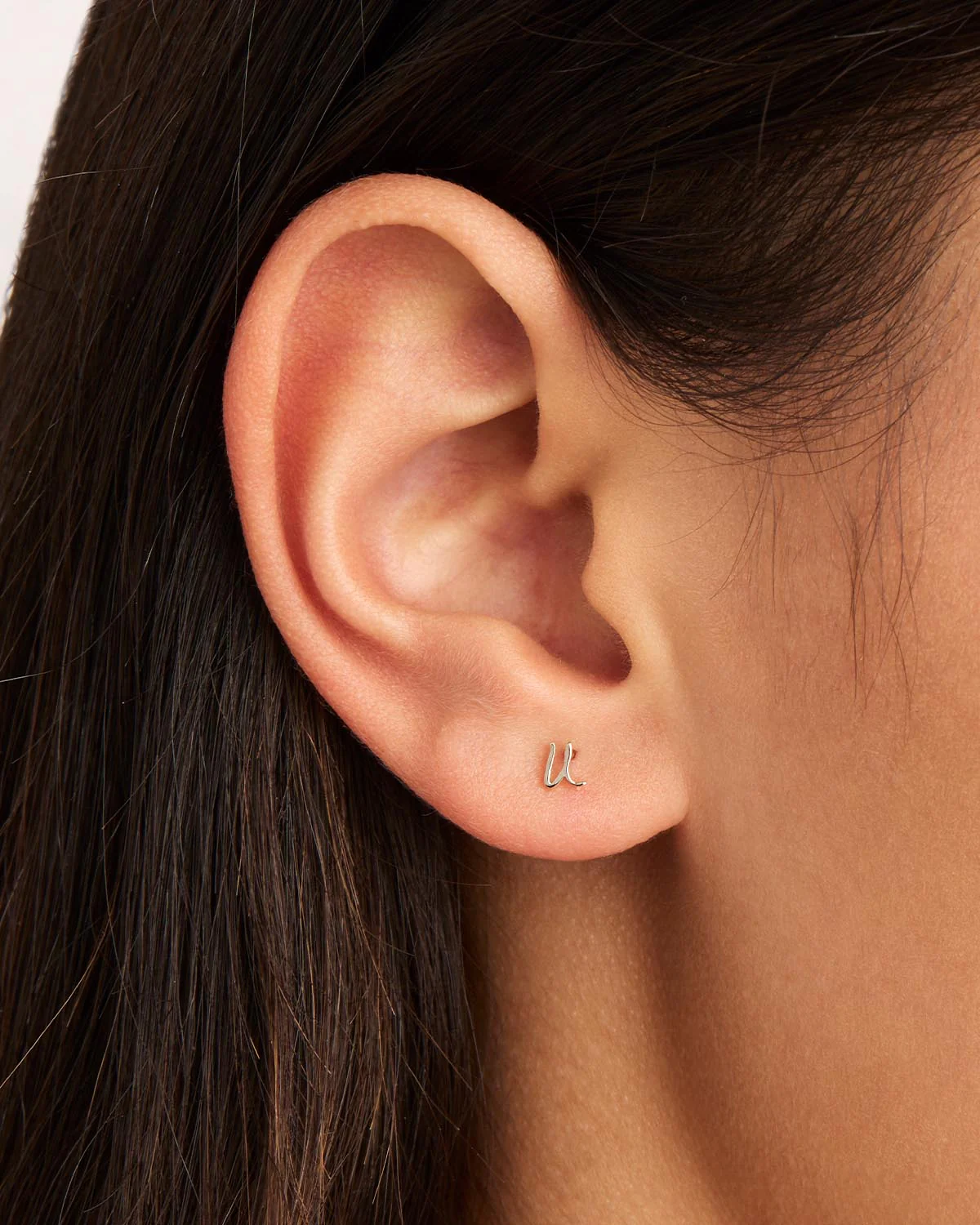 Sterling Silver Love Letter Earring - Image 64