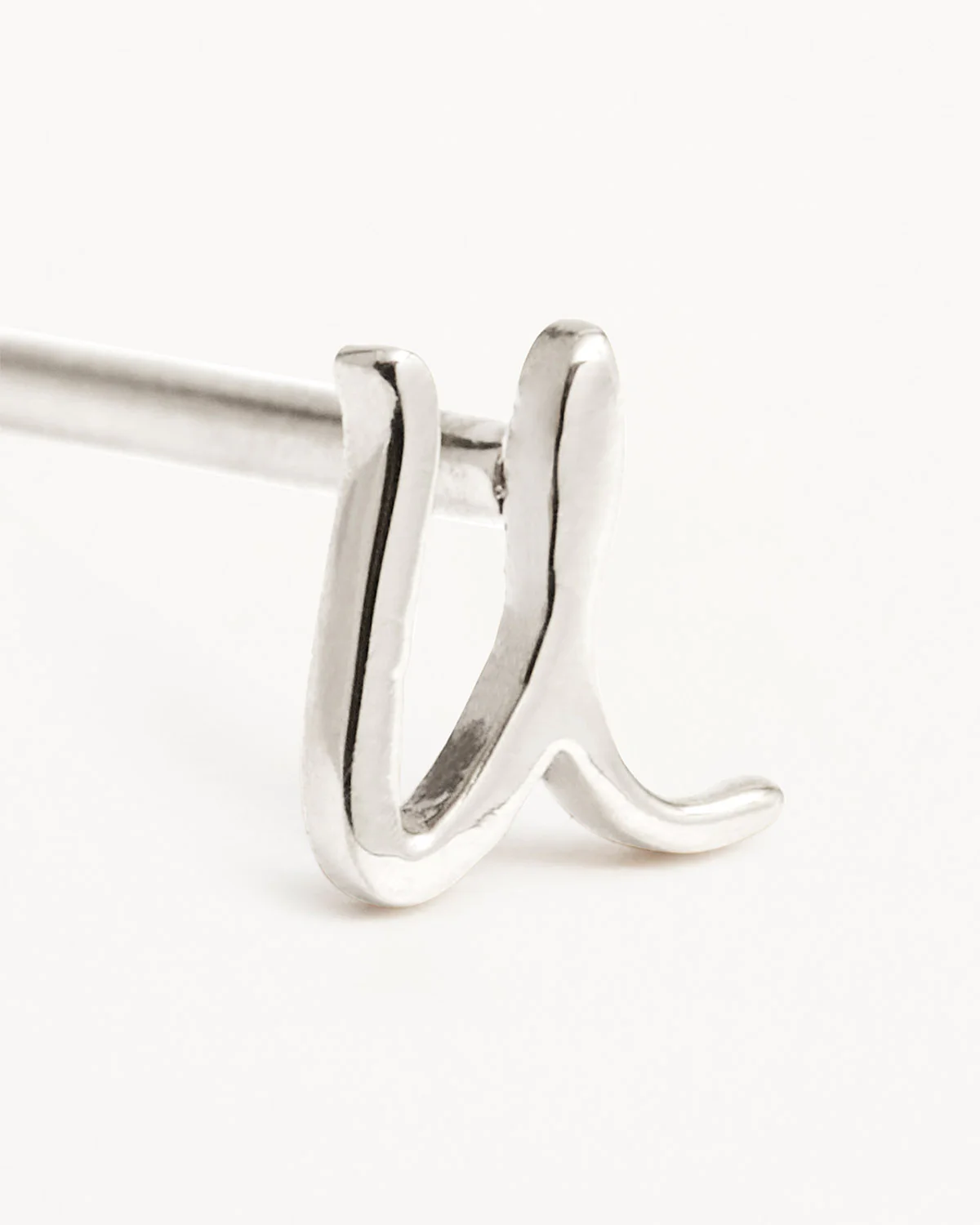 Sterling Silver Love Letter Earring - Image 65