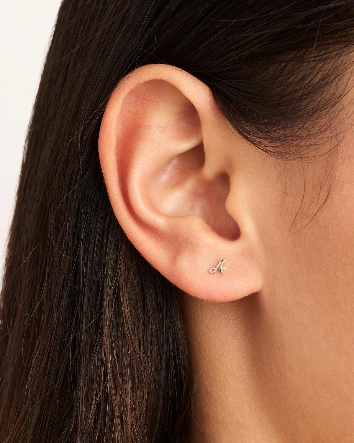 Sterling Silver Love Letter Earring - Image 7