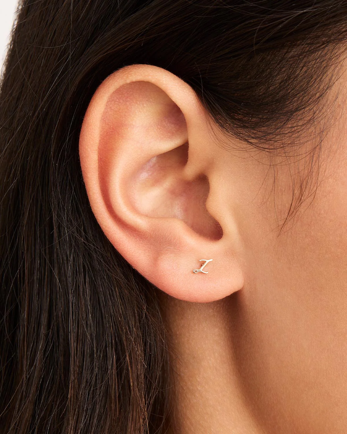 Sterling Silver Love Letter Earring - Image 79