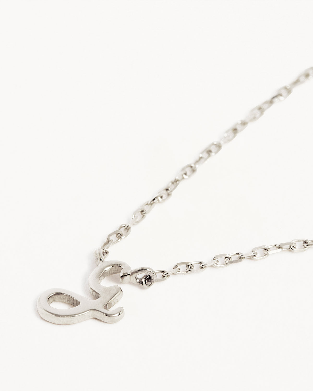 Sterling Silver Love Letter Necklace - Image 23