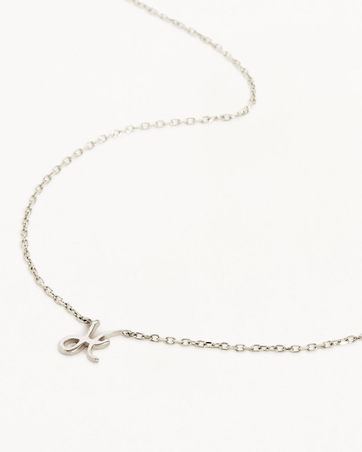 Sterling Silver Love Letter Necklace - Image 24