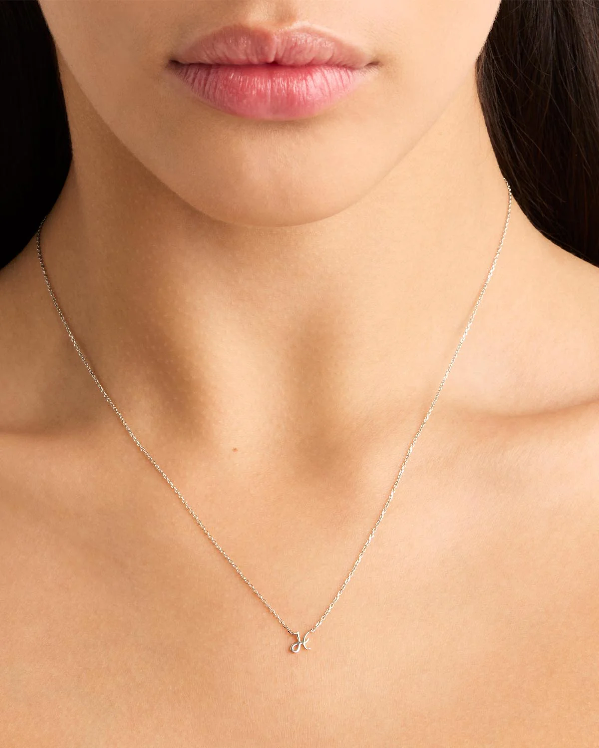 Sterling Silver Love Letter Necklace - Image 25