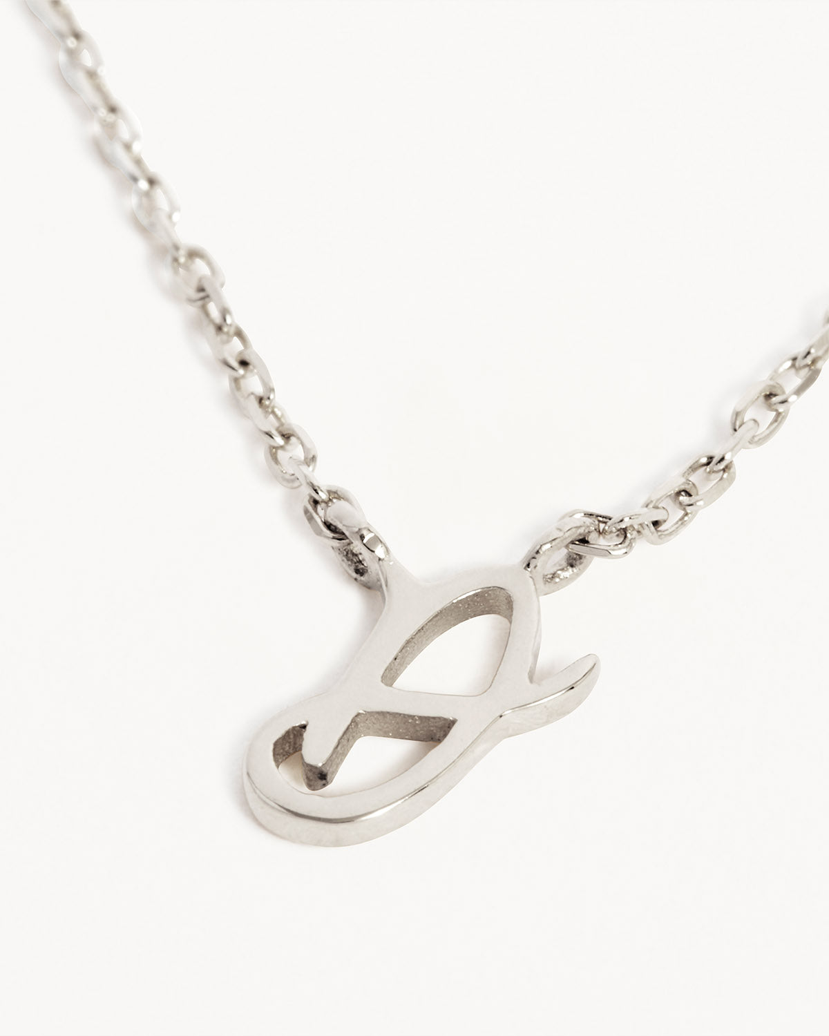 Sterling Silver Love Letter Necklace - Image 3