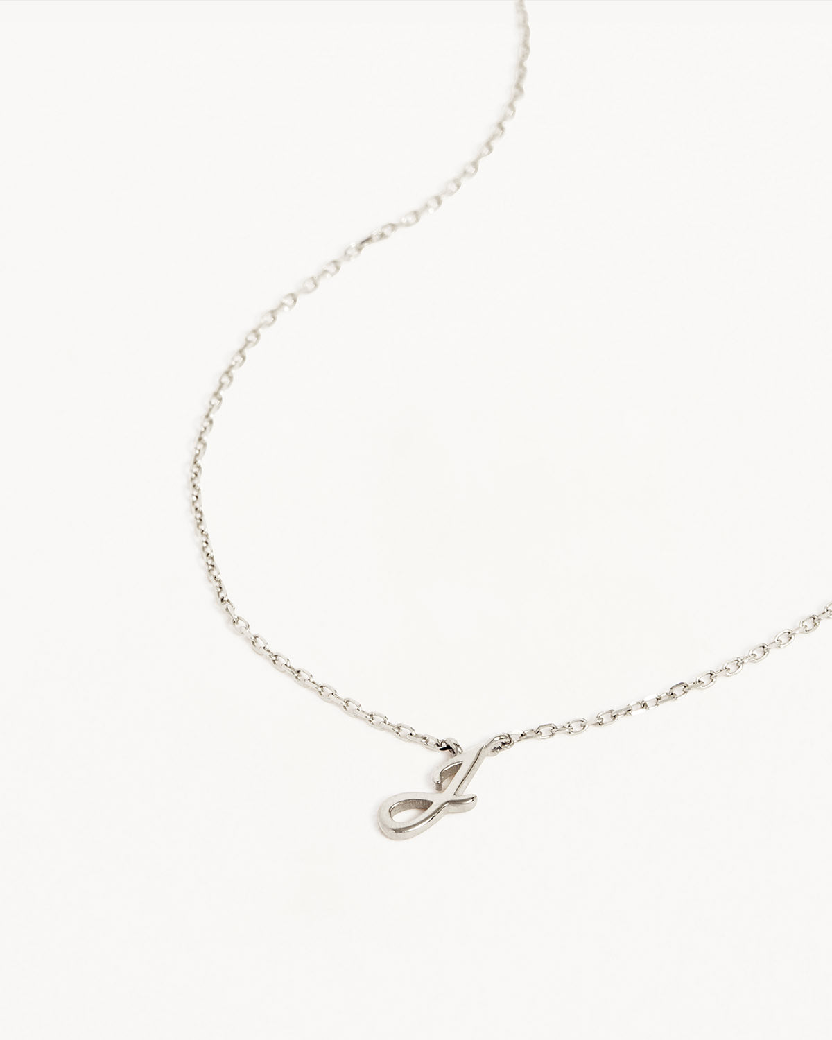Sterling Silver Love Letter Necklace - Image 30