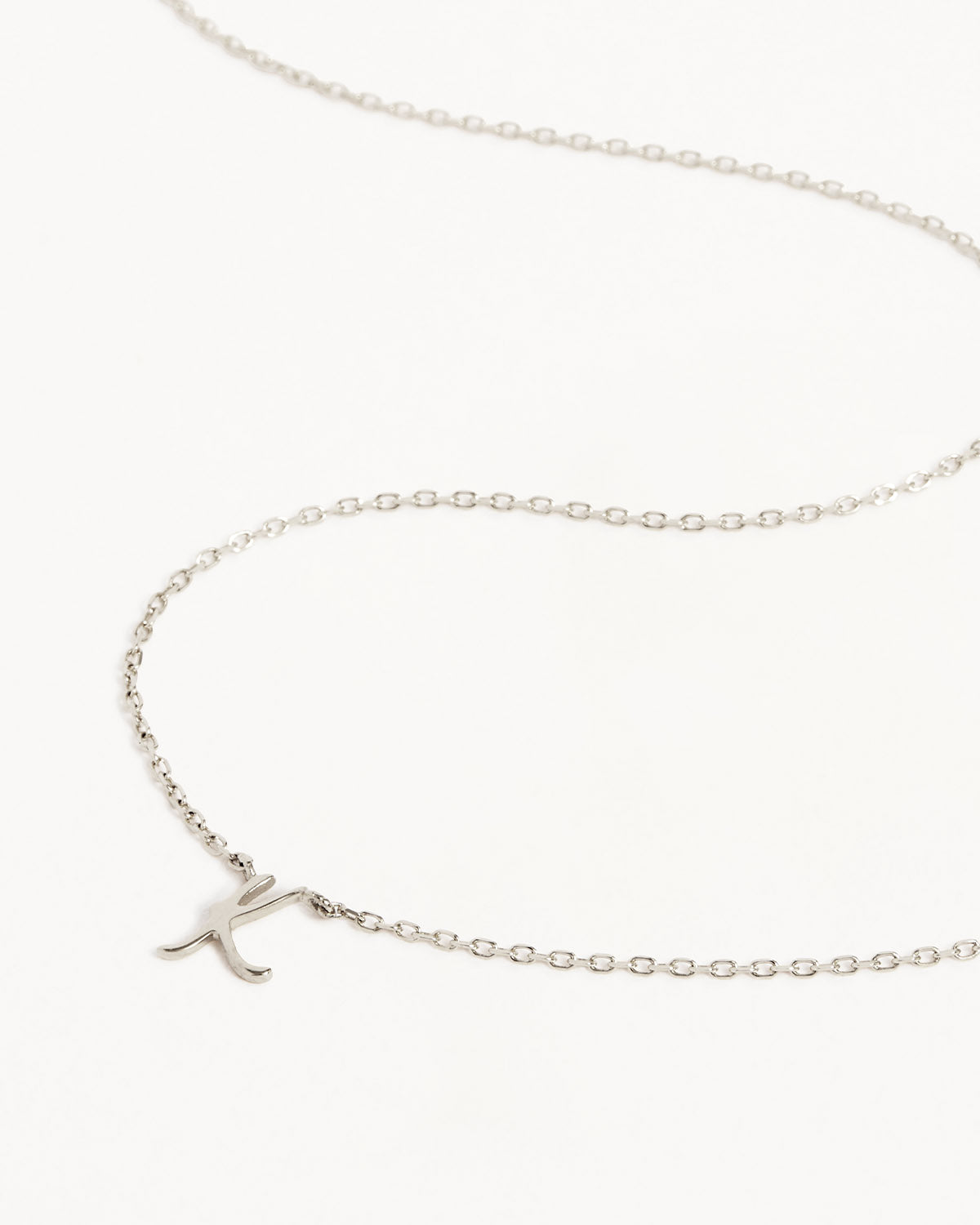 Sterling Silver Love Letter Necklace - Image 33