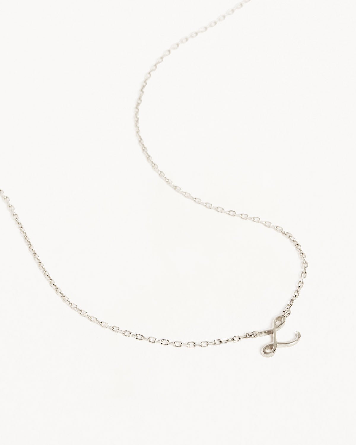 Sterling Silver Love Letter Necklace - Image 36