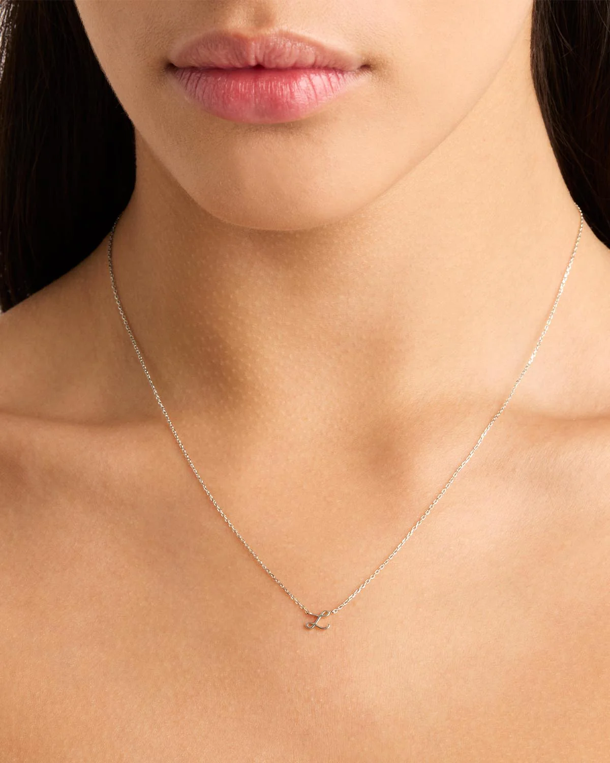 Sterling Silver Love Letter Necklace - Image 37