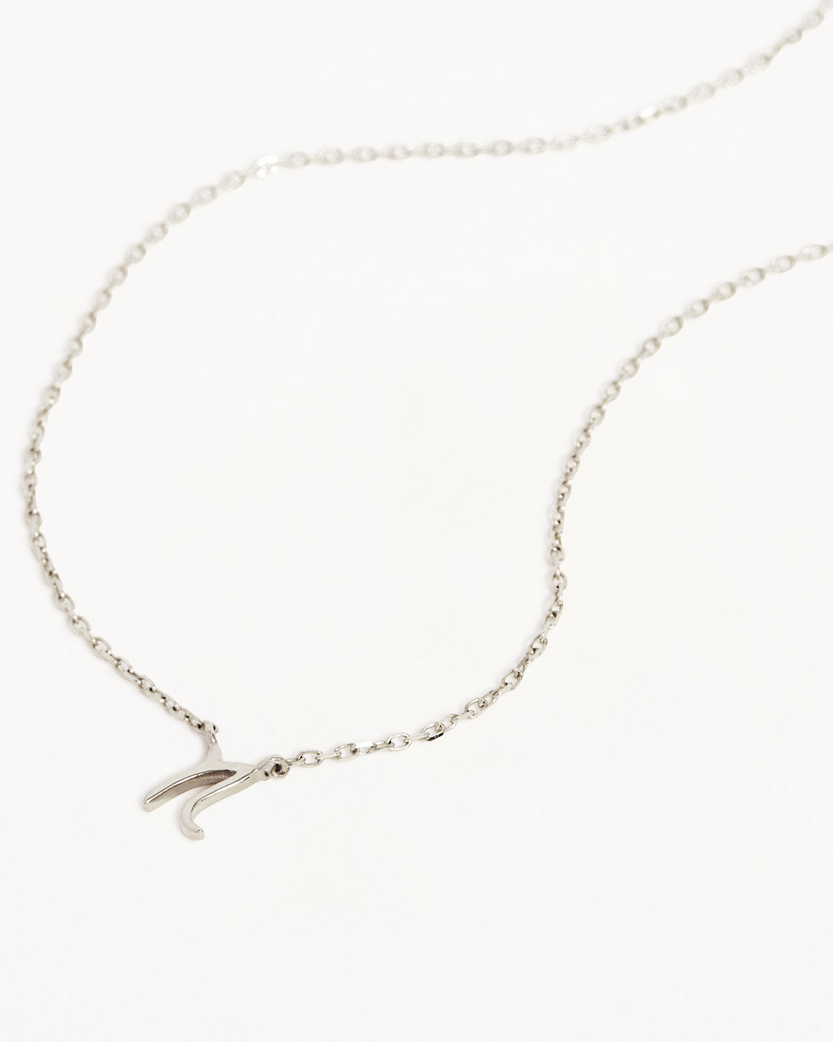 Sterling Silver Love Letter Necklace - Image 42