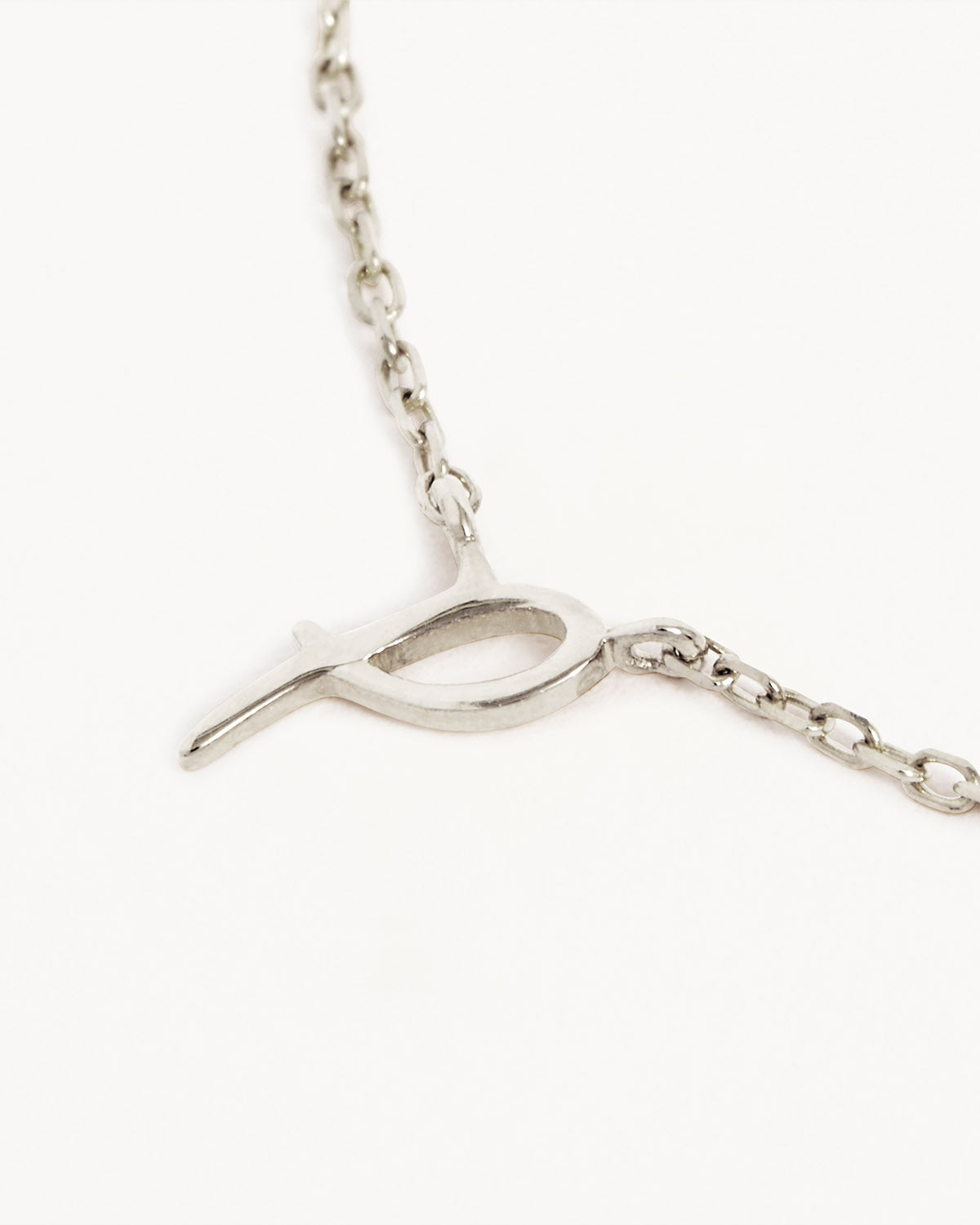 Sterling Silver Love Letter Necklace - Image 50