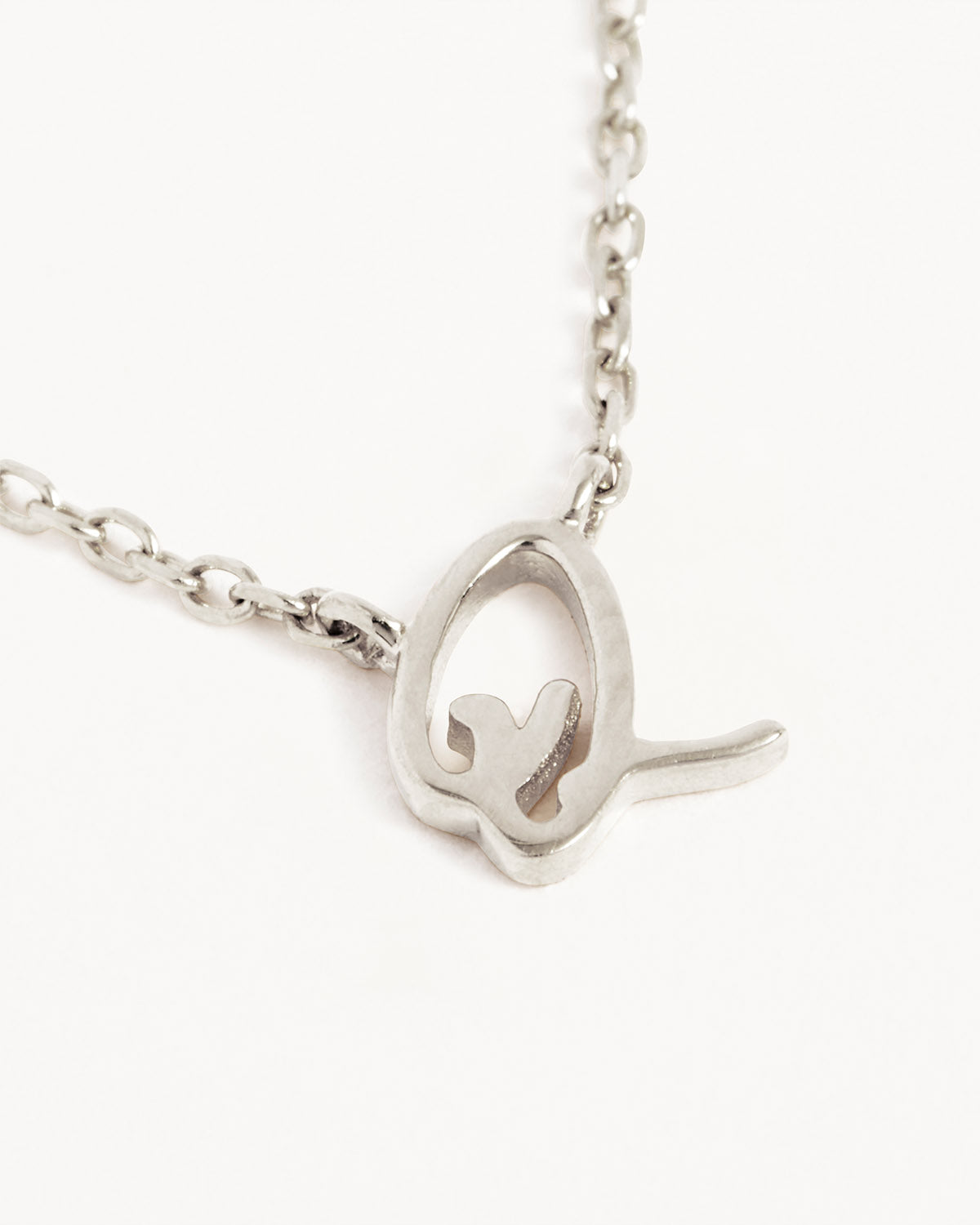Sterling Silver Love Letter Necklace - Image 53