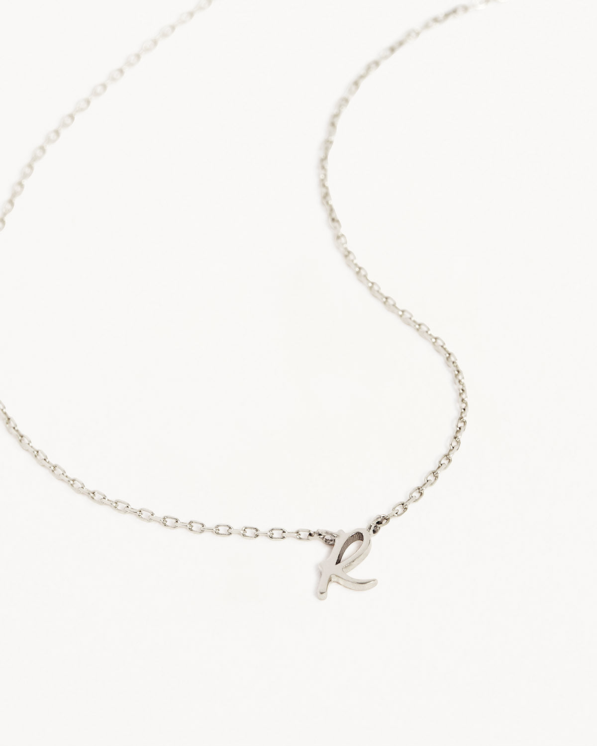 Sterling Silver Love Letter Necklace - Image 54