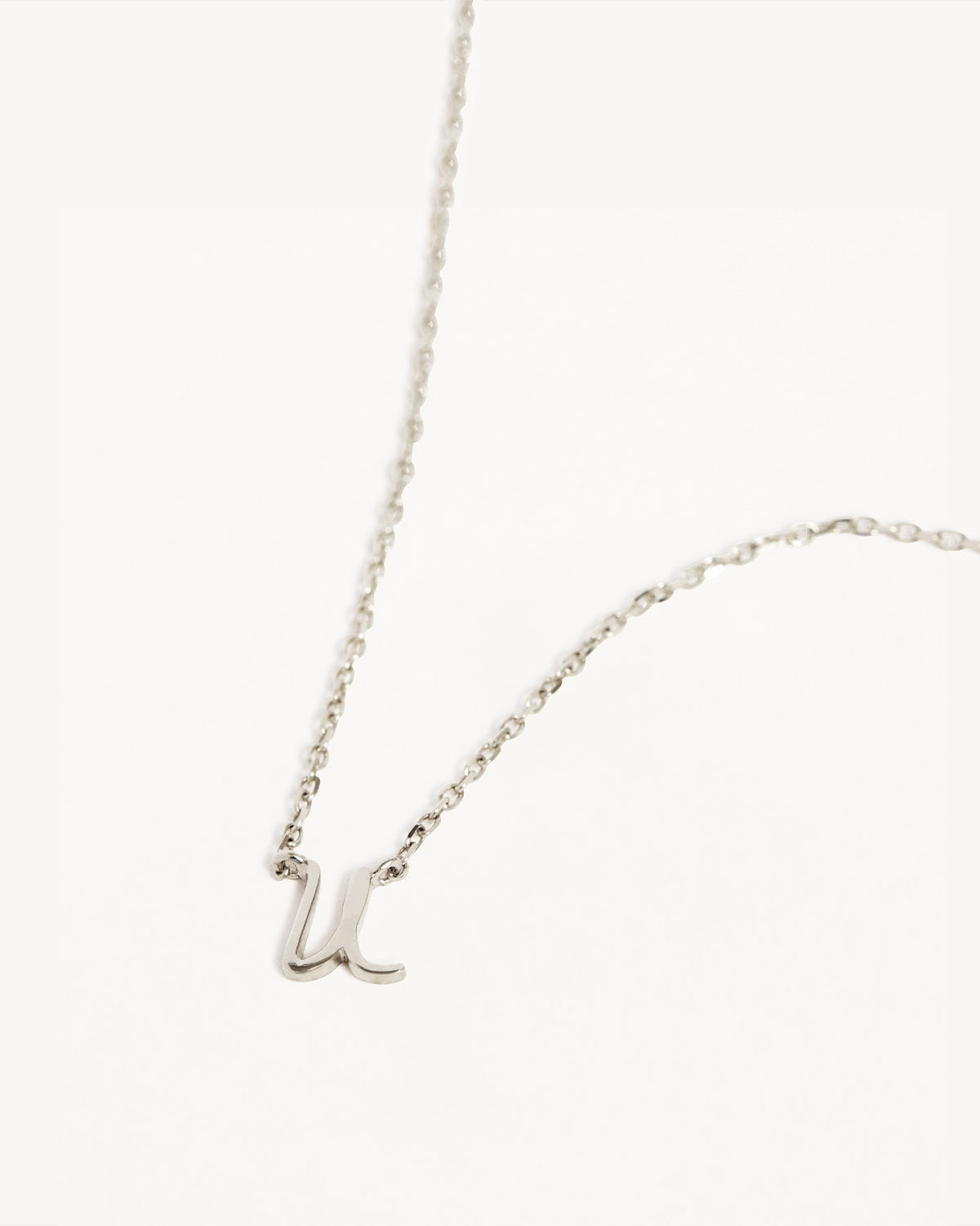 Sterling Silver Love Letter Necklace - Image 63