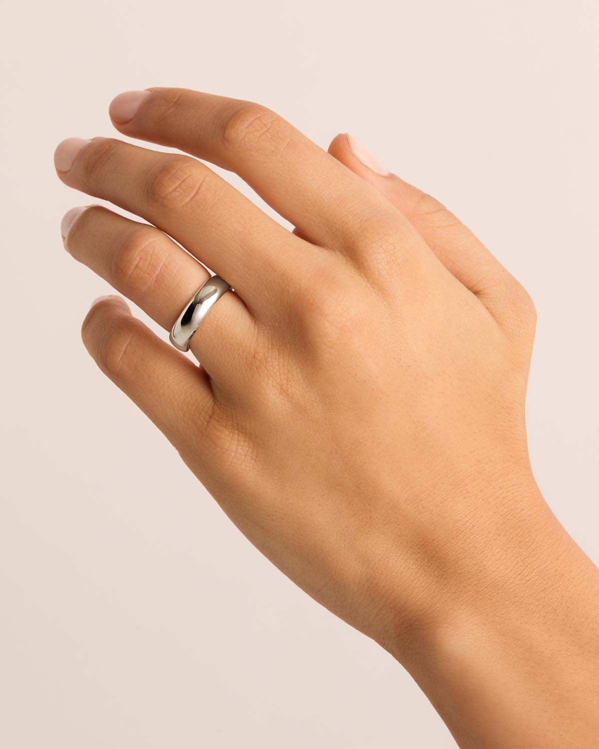 Sterling Silver Lover Bold Ring - Image 2