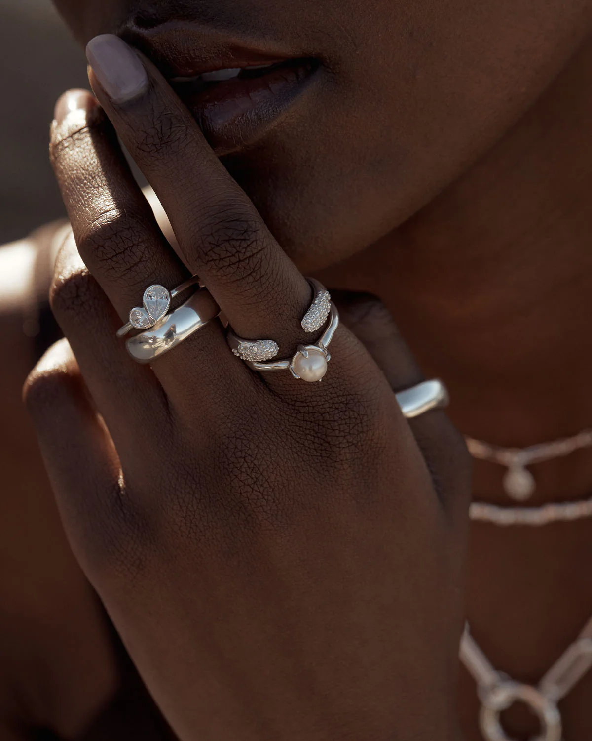 Sterling Silver Lover Bold Ring - Image 5
