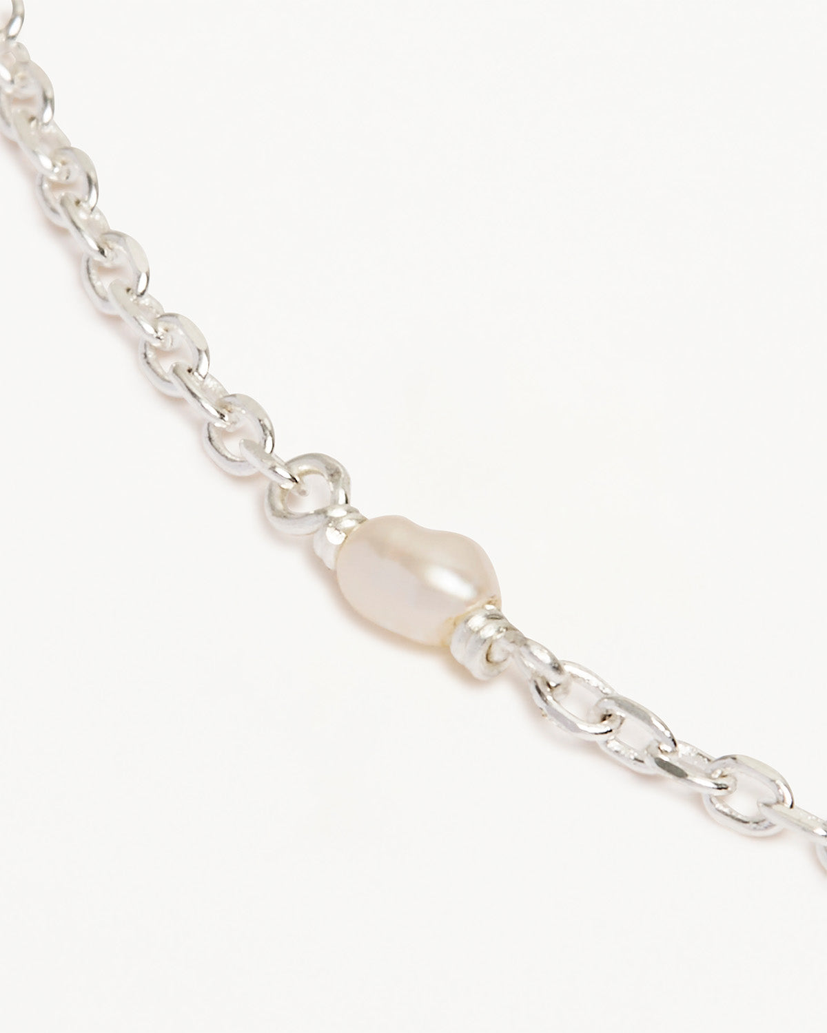 Sterling Silver Peaceful Wanderer Anklet - Image 3