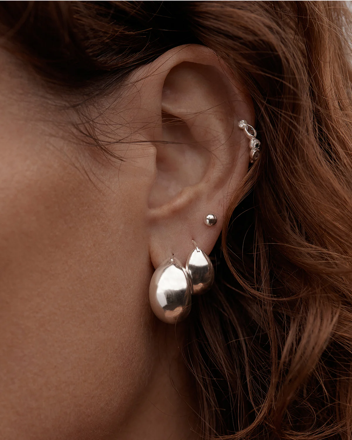 Sterling Silver Protection of Eye Hoops - Image 4