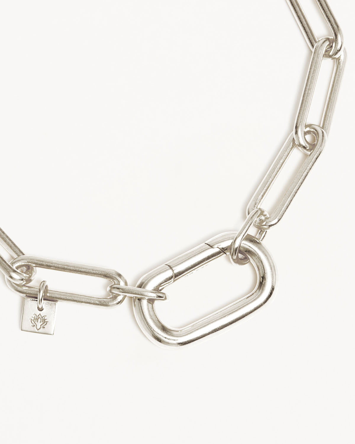 Sterling Silver With Love Annex Link Bracelet - Image 3