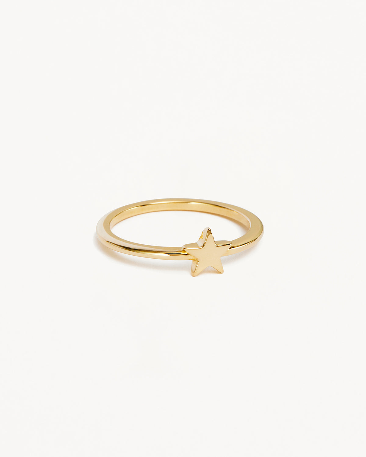 9k Solid Gold Wishing on a Star Ring
