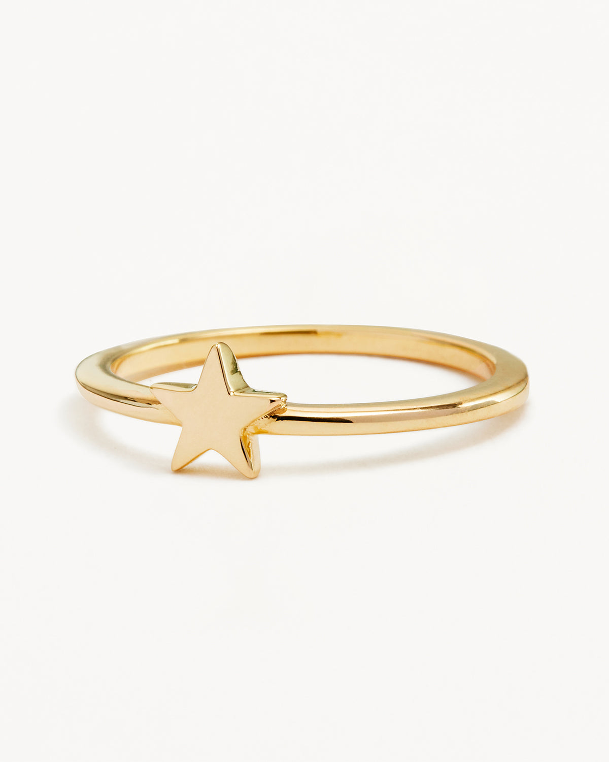9k Solid Gold Wishing on a Star Ring - Image 3